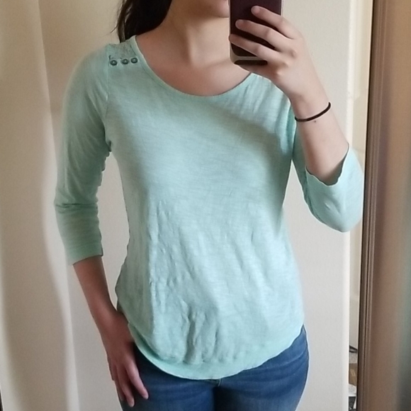 Express Mint Top - Picture 1 of 6